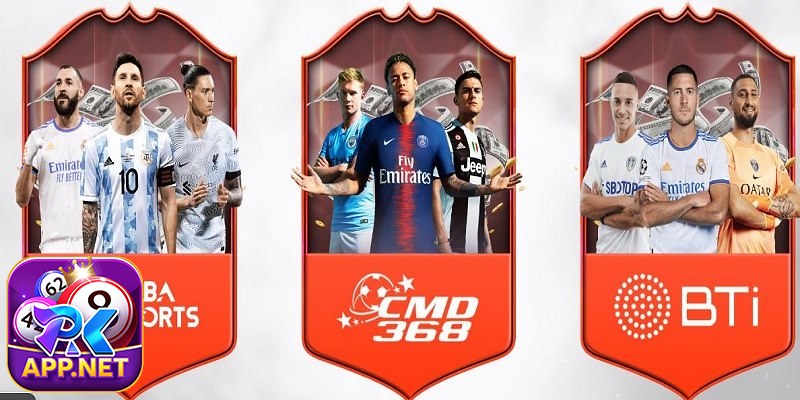 Các game cược hàng đầu tại Thể thao SBO đẳng cấp PK